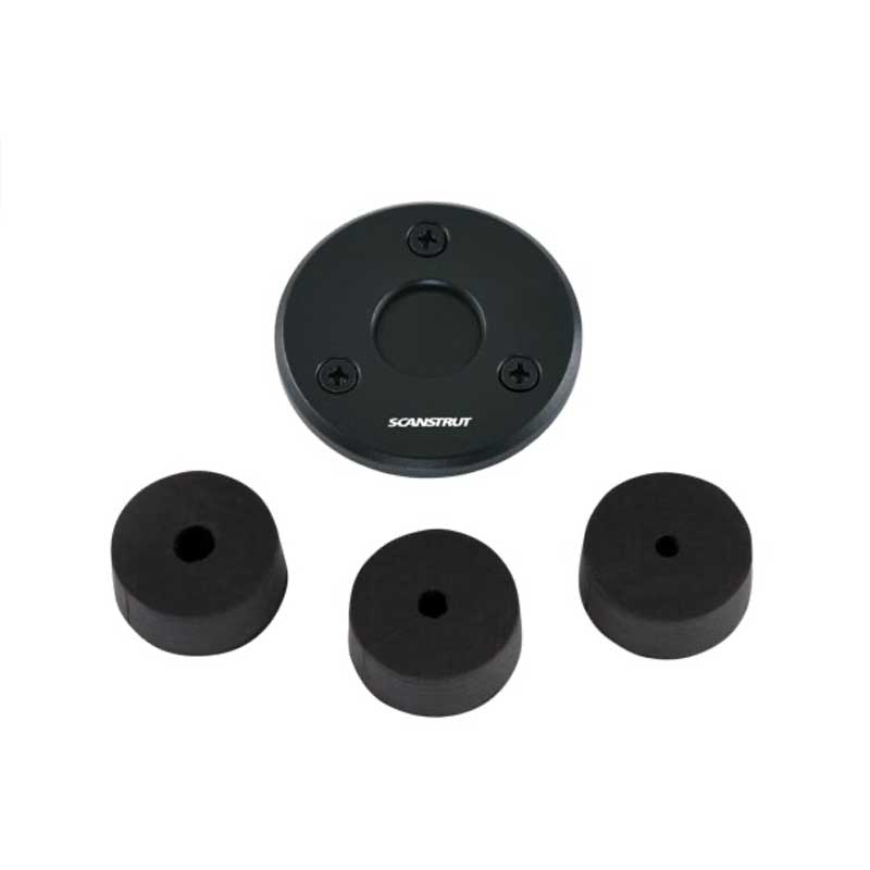 Gegnumtak f.raflagnir Low Profile svart