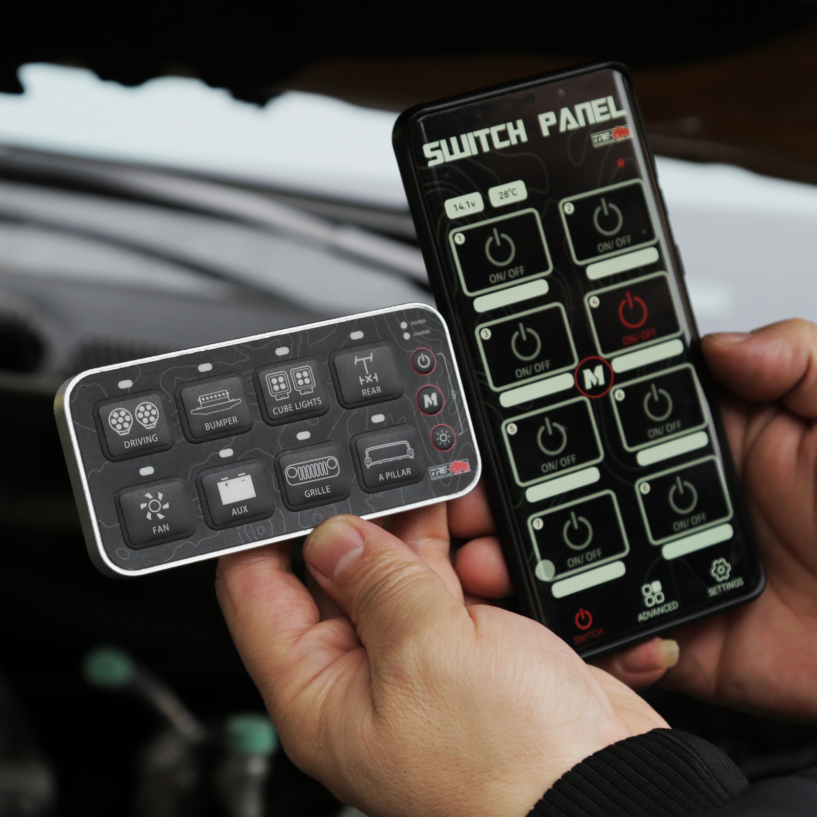 Rofaborð 8rofa TRE4x4 - Image 4