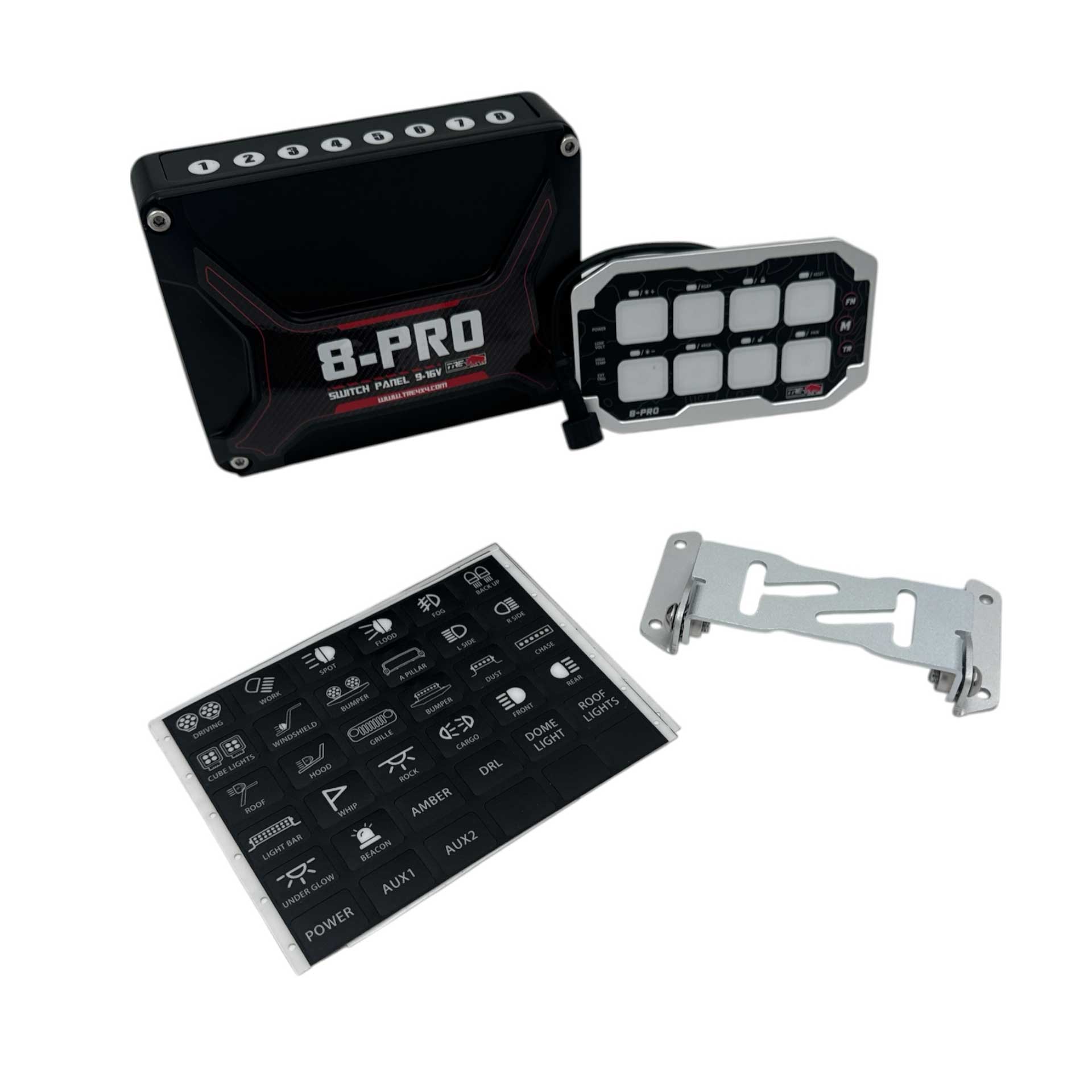 Rofaborð 8rofa TRE4x4