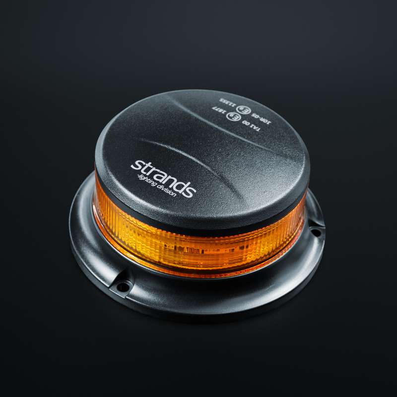 Strands Blikkljós Amber Slim LED