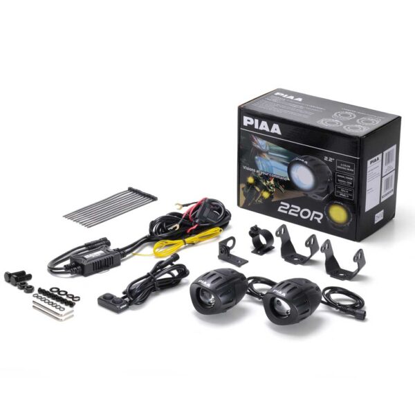 Piaa öku/þokuljós gul og hvít