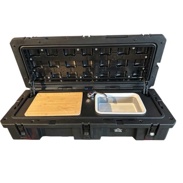 Geymslubox með eldhúseiningu 95L