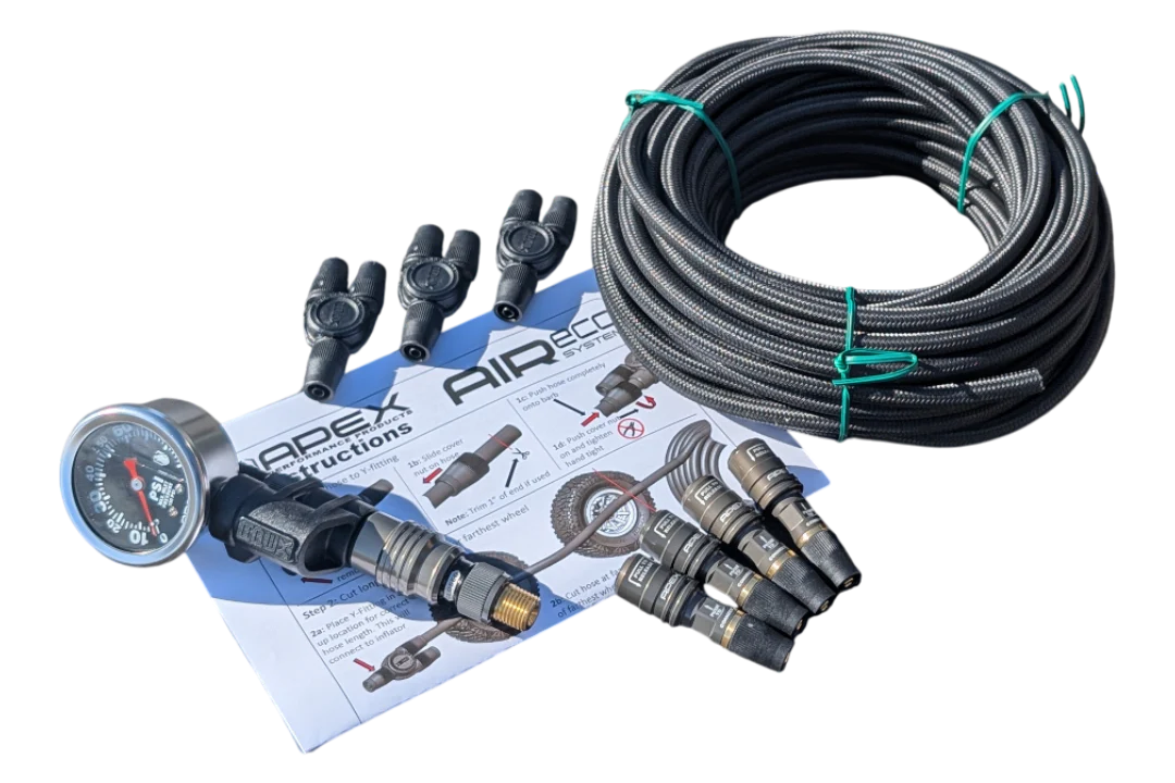 Loftslanga f.4 dekk m. mæli 90psi - Image 2