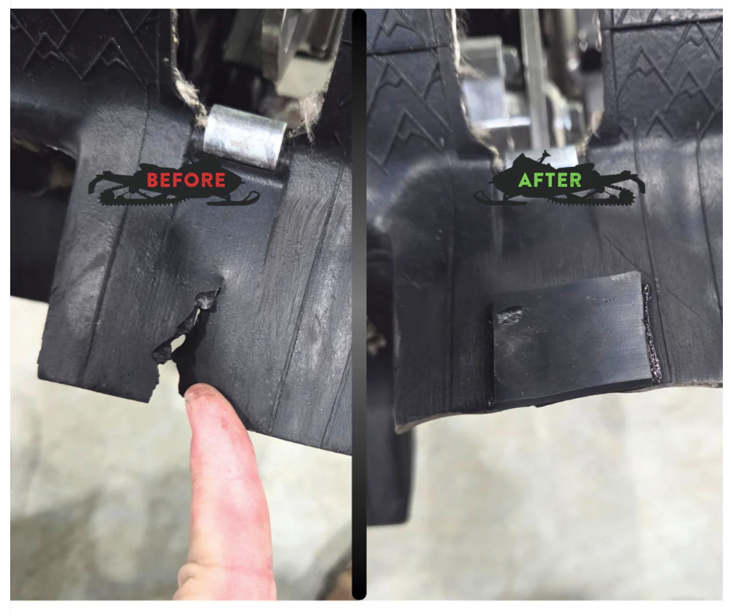 GlueTread Viðgerðarsett fyrir belti snjósleða - Image 4