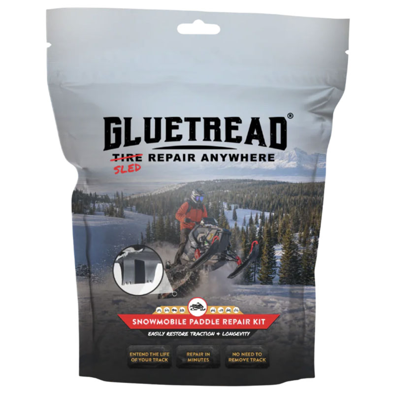 GlueTread Viðgerðarsett fyrir belti snjósleða