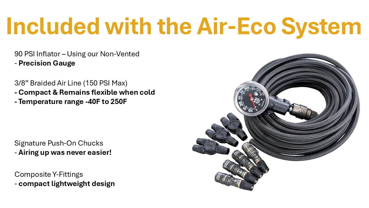 Loftslanga f.4 dekk m. mæli 90psi - Image 4